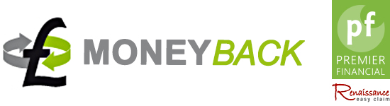 Moneyback Limited and Premier Financial and Renaissance logo